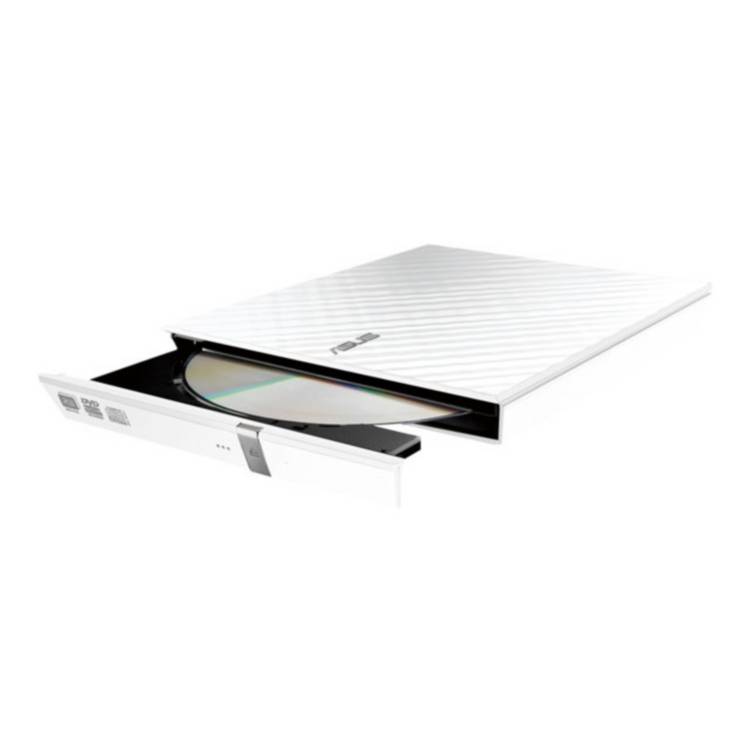 Asus slim external DVD writer white SDRW-08D2S-U, imported from the UK