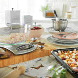 Salter electronic bowl scale silver 1.8L (British brand)