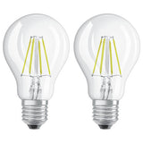 Argos Osram 4W Filament LED Classic Glass ES GLS Bulb Twin Pack- Buy online at McGrocer