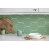Argos Wallpops Hexagon Green Tiles Wall Sticker - Pack of 9- Buy online at McGrocer