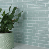 Argos In Home Sea Glass 3D Blue Tiles Wall Sticker - Pack of 4- Buy online at McGrocer