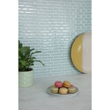 In Home 3D blue tiles wall sticker pack of 4 - British product