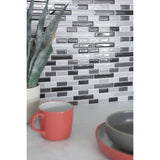 Argos In Home Smoked Glass 3D Grey Tiles Wall Sticker - Pack of 4- Buy online at McGrocer
