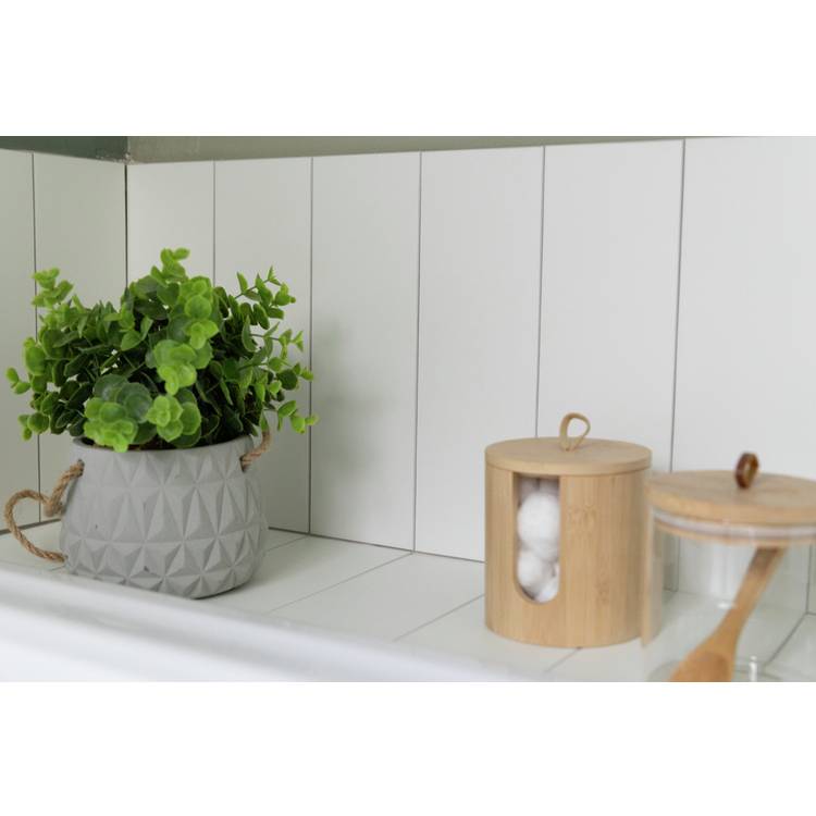 Wallpops Subway White Tiles wall sticker pack of 10 (British brand)