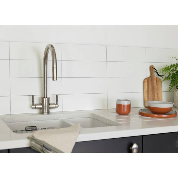 Wallpops Subway White Tiles wall sticker pack of 10 (British brand)