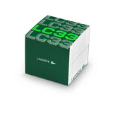 Lacoste Octagonal Watch green dial silicone strap, imported from the UK