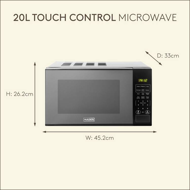 Haden microwave black 20L, UK version