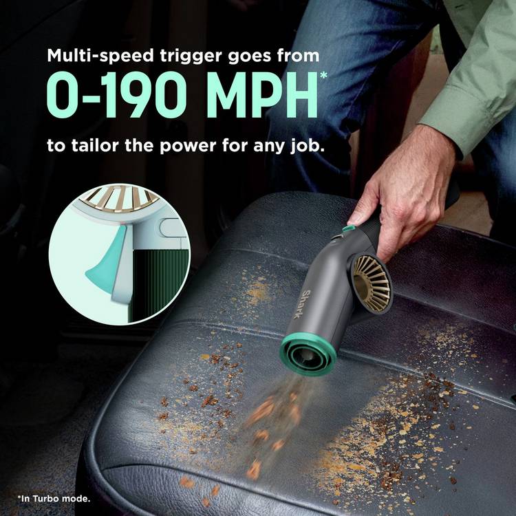 Shark BlastBoss cordless air blasting system (British brand)