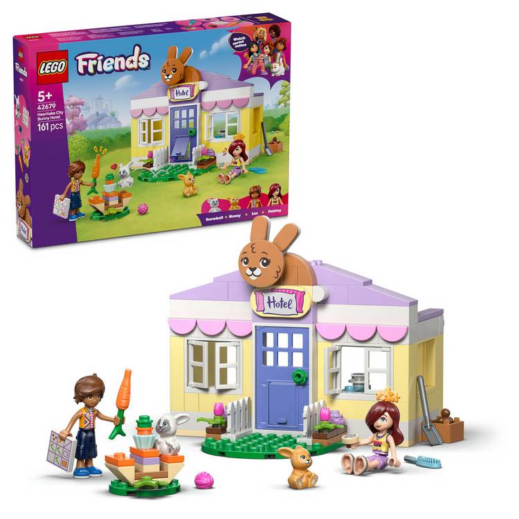 LEGO Friends Bunny Hotel building set 42679 (British brand)