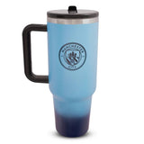 Argos Manchester City Club Crest Sky Blue Thermal Flask 1.18L- Buy online at McGrocer