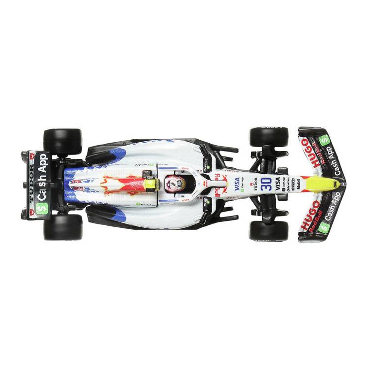 Hot Wheels Liam Lawson styled F1 car 1:64 scale, imported from the UK