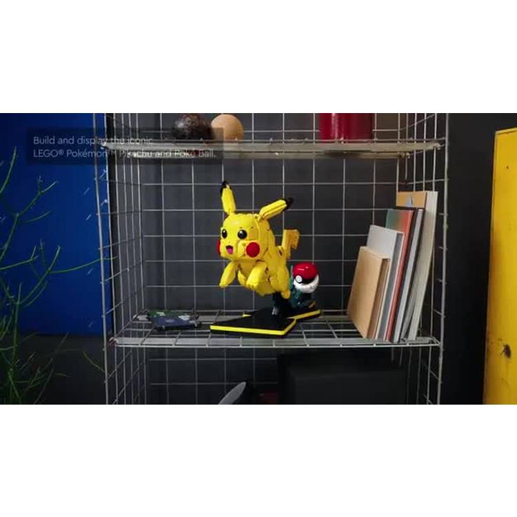 LEGO Pikachu and Poké Ball building set 2050 pieces, imported from the UK