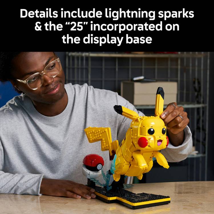 LEGO Pikachu and Poké Ball building set 2050 pieces, imported from the UK