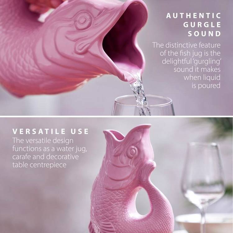 Wade fish jug pink 0.6L - British product