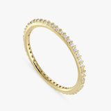Argos Revere Gold Plated Sterling Silver Eternity Ring - Large- Buy online at McGrocer
