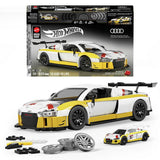 Argos Mattel Brick Shop Hot Wheels '15 Audi R8 LMS Building Brick Set- Buy online at McGrocer