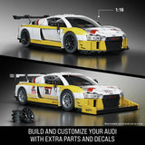 Mattel Brick Shop Hot Wheels '15 Audi R8 LMS building set (British brand)