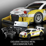 Mattel Brick Shop Hot Wheels '15 Audi R8 LMS building set (British brand)