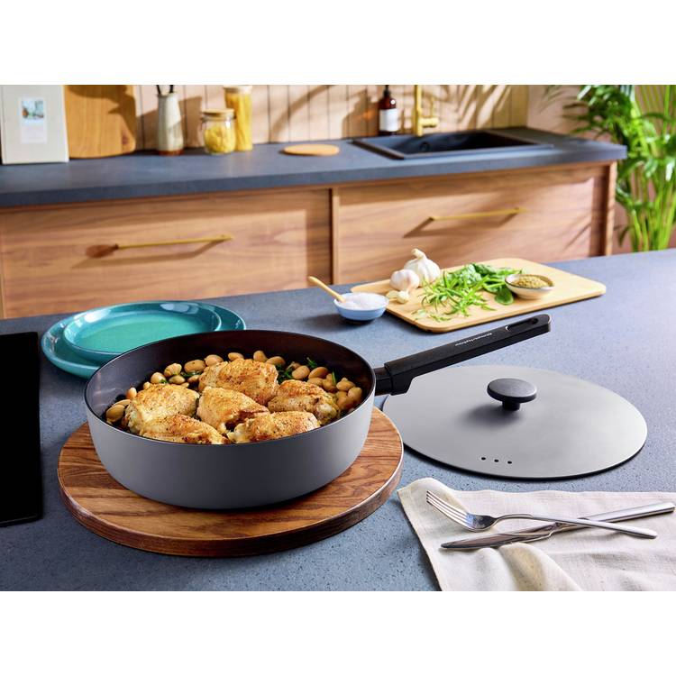 Morphy Richards 28cm forged aluminium saute pan, UK version