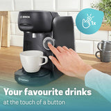 Tassimo Finesse Friendly pod coffee machine black, UK version