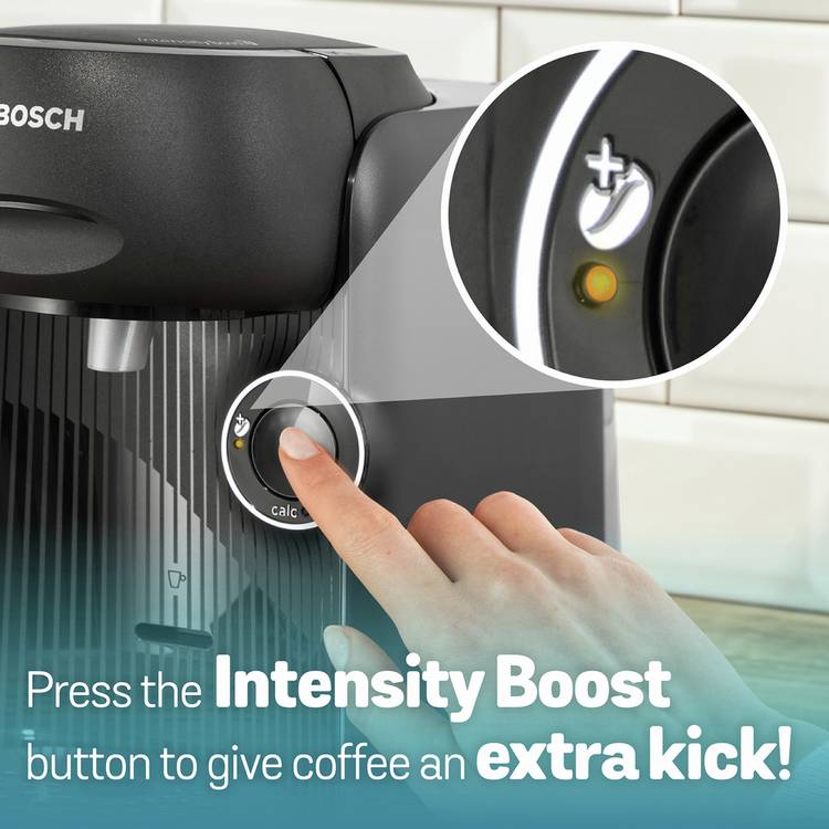 Tassimo Finesse Friendly pod coffee machine black, UK version