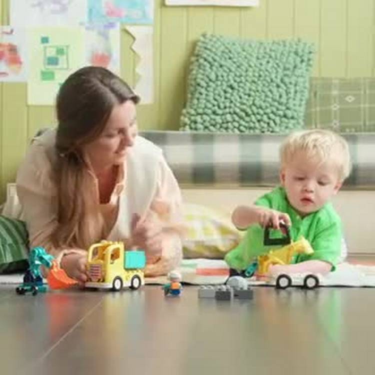 LEGO DUPLO 3 in 1 construction vehicles building toy 22 pieces, imported from the UK