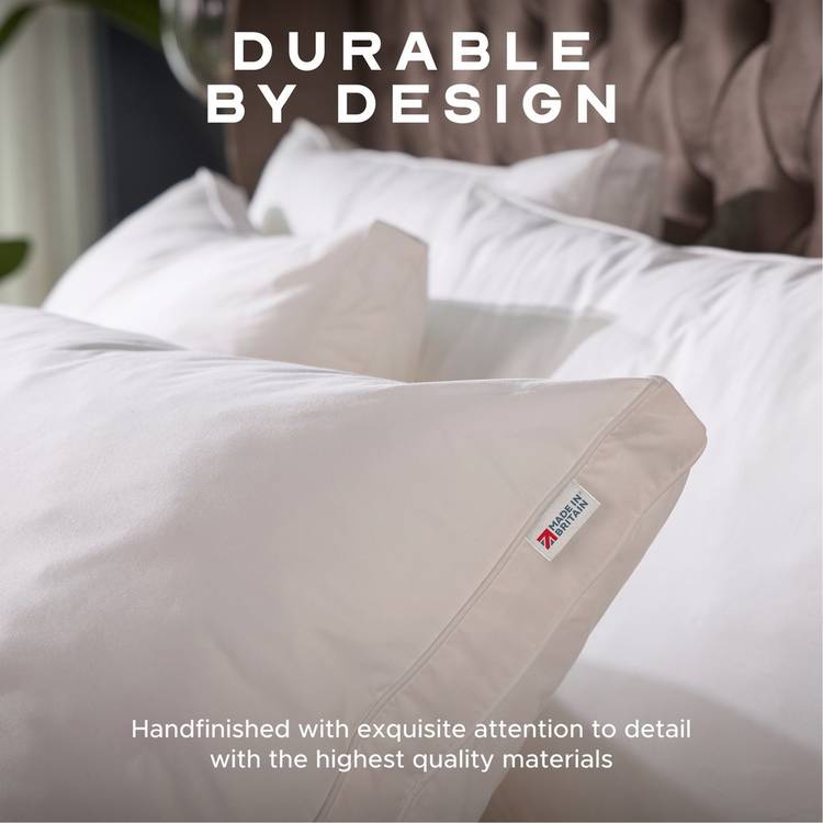Snuggledown goose down pillow 2 pack medium soft - British product