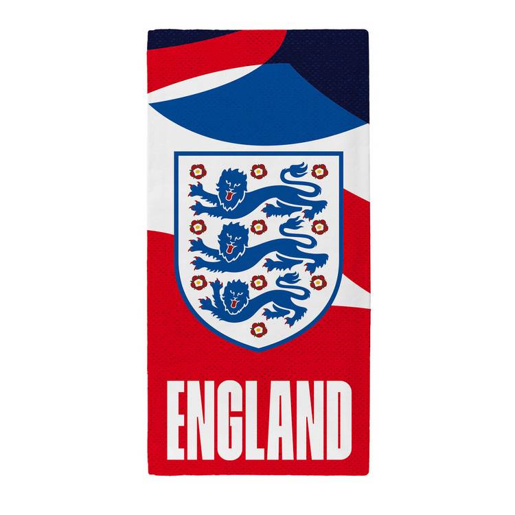 England FA red beach towel 140x70cm - British product