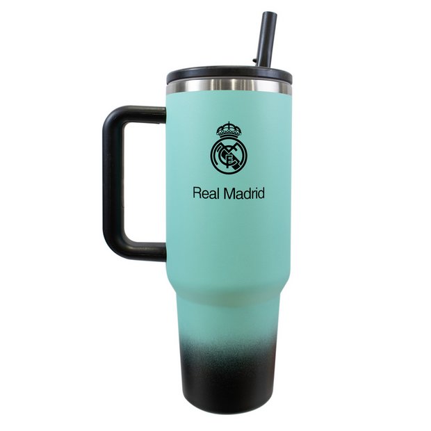 Real Madrid thermal flask multicoloured club crest 1.18L, UK version