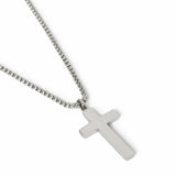 Uncommon Souls silver-tone cross pendant necklace, imported from the UK