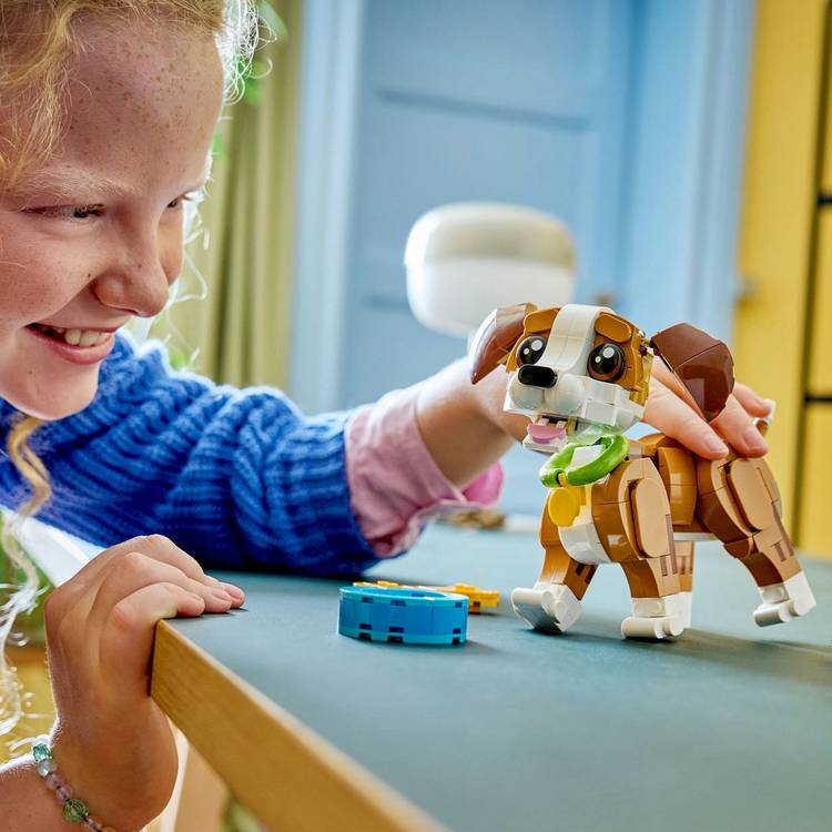 LEGO Creator 3in1 Playful Puppy Dog building toy 336 pieces, imported from the UK