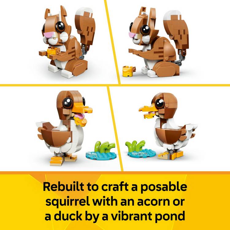 LEGO Creator 3in1 Playful Puppy Dog building toy 336 pieces, imported from the UK