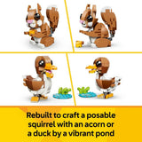 LEGO Creator 3in1 Playful Puppy Dog building toy 336 pieces, imported from the UK