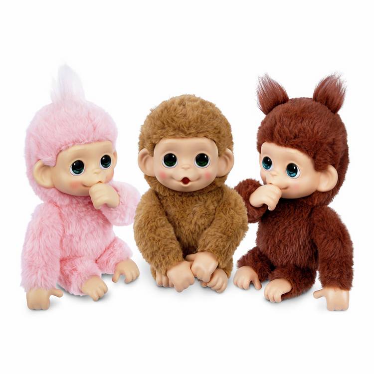 Little Live Pets Chikki Cherry monkey toy - British product