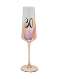Widdop pink 30th birthday flute, imported from the UK