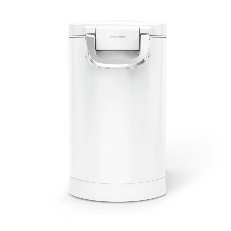 Simplehuman pet food bin white 25L - British product