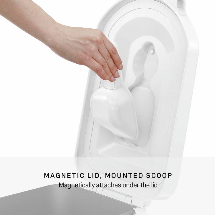 Simplehuman pet food bin white 25L - British product