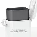 Simplehuman pet food bin white 25L - British product