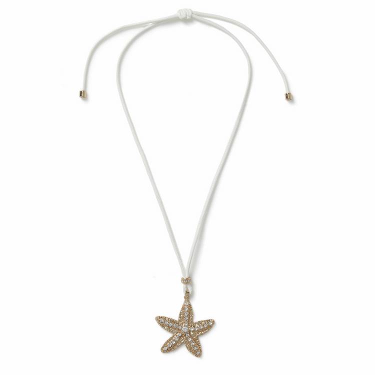 Revere starfish pendant necklace cord chain, UK version