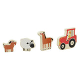 Chad Valley wooden farm 40 piece set, UK version