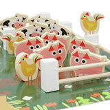 Chad Valley wooden farm 40 piece set, UK version