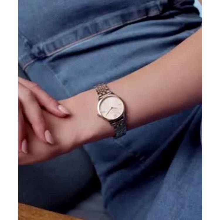 Olivia Burton two-tone bracelet watch 30mm, UK version