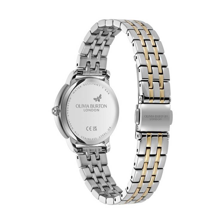 Olivia Burton two-tone bracelet watch 30mm, UK version