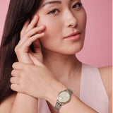 Olivia Burton two-tone bracelet watch 30mm, UK version