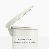 simplehuman pedal bin cream 50 litre - British product