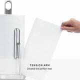 Simplehuman paper towel holder with spray pump stainless steel - British product