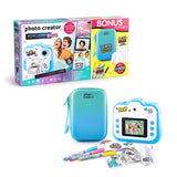 Photo Creator kids instant camera with printer and case - British product