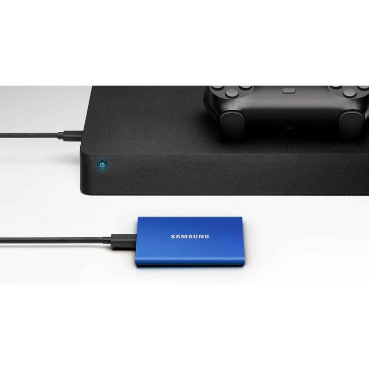 Samsung Portable SSD 2TB Blue - British product