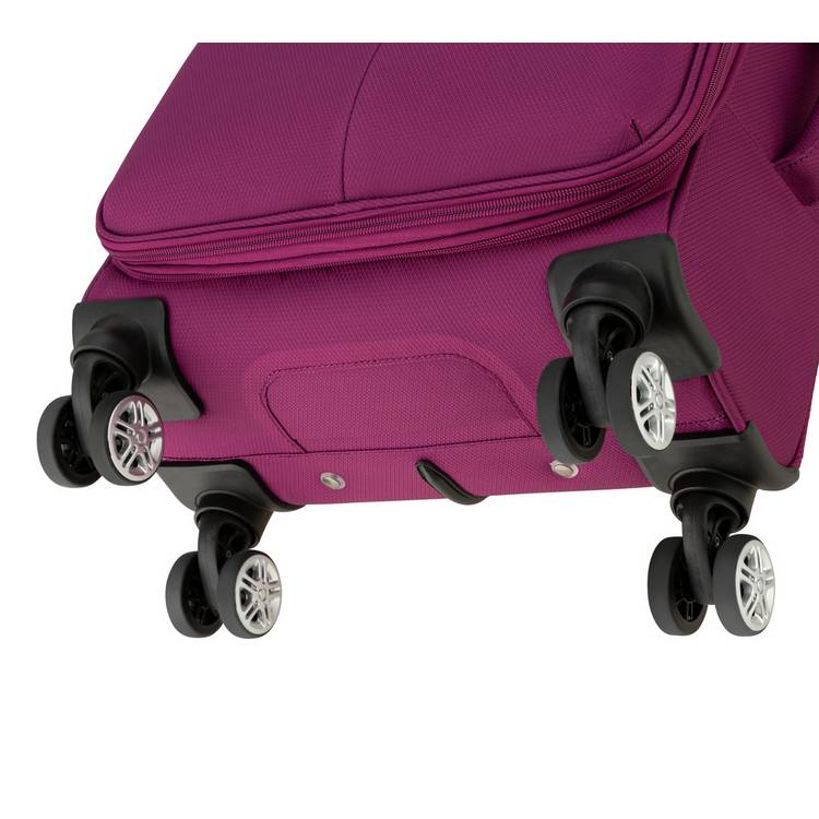 Featherstone soft cabin suitcase purple 55cm, UK version