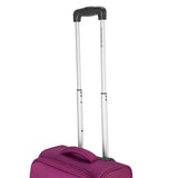 Featherstone soft cabin suitcase purple 55cm, UK version